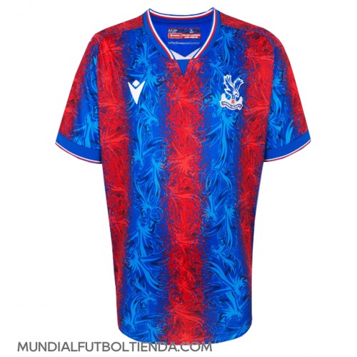 Camiseta Crystal Palace Primera Equipación Replica 2024-25 mangas cortas